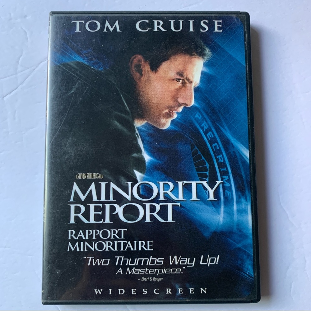 Minority Report Widescreen DVD Tom Cruise